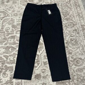 NWT Rag & Bone Black Pinstripe Pants